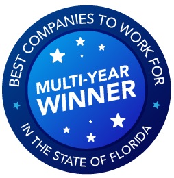 Florida Trend - Best Companies to Work for in Florida - Multi-Year Winner seal