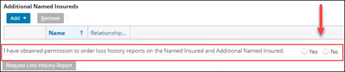 PolicyCenter Policy Info screenshot