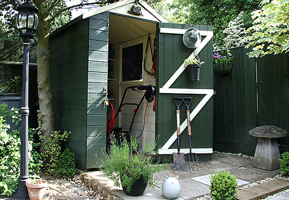 Outdoor shed